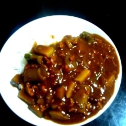 キーマカレー初めて作りました！
美味しかったです！